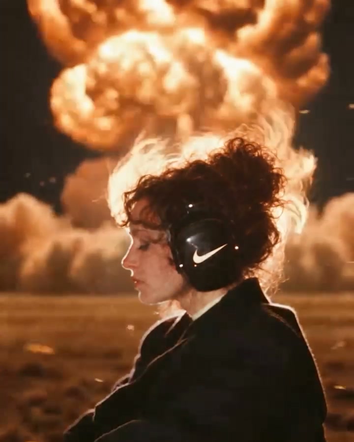 Still from the Nike speculative AI film